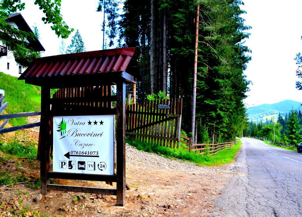 Pensiunea Vatra Bucovinei Vatra Moldoviţei Esterno foto